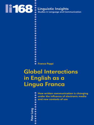 cover image of Global Interactions in English as a Lingua Franca